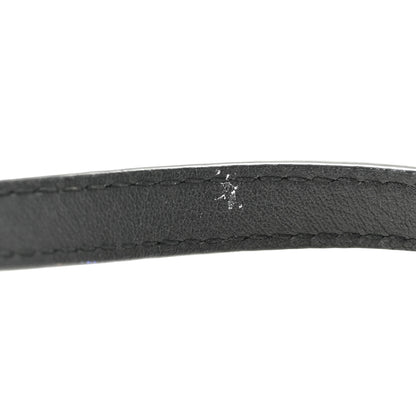 Saint Laurent Calfskin Opyum Double Wrap Bracelet Black 5 of 7