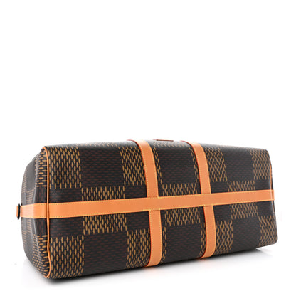 Louis Vuitton x Nigo Giant Damier Ebene Monogram Keepall Bandouliere 50 3 of 11