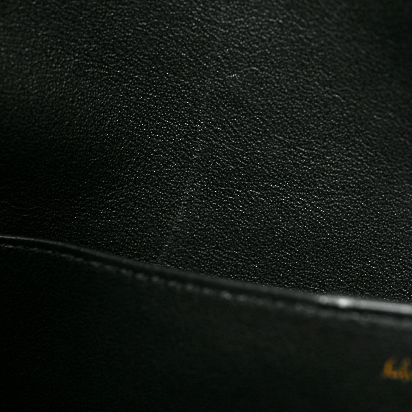 Calfskin Gancini Trifolio Tote Bag Black