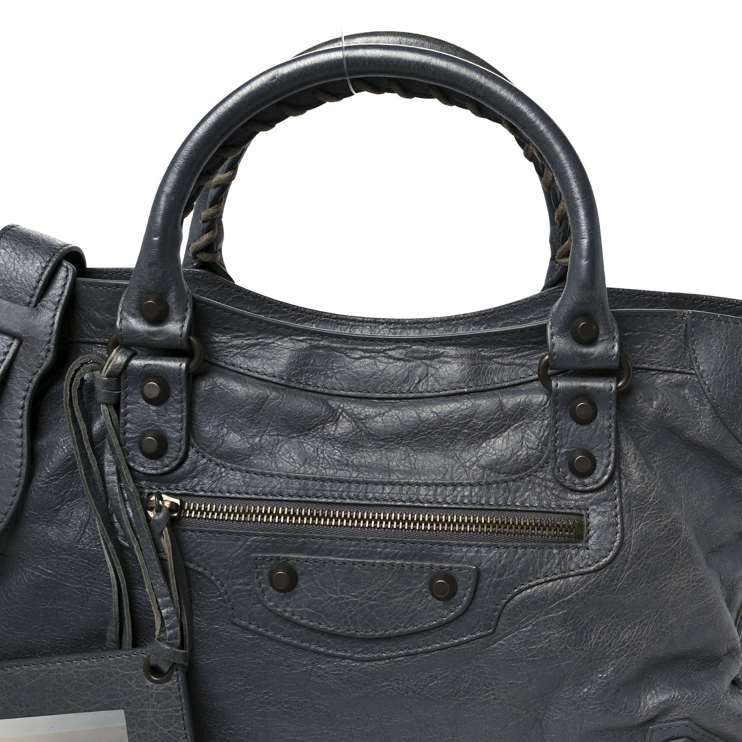 Balenciaga Agneau Classic Hardware City Gris Fossile 9 of 11