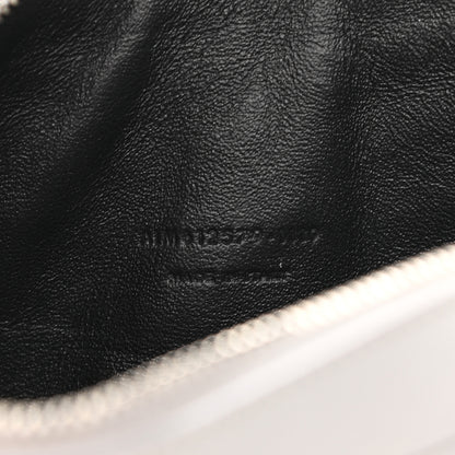 Saint Laurent Grain De Poudre Matelasse Monogram Mini Lou Camera Bag Granite 7 of 13