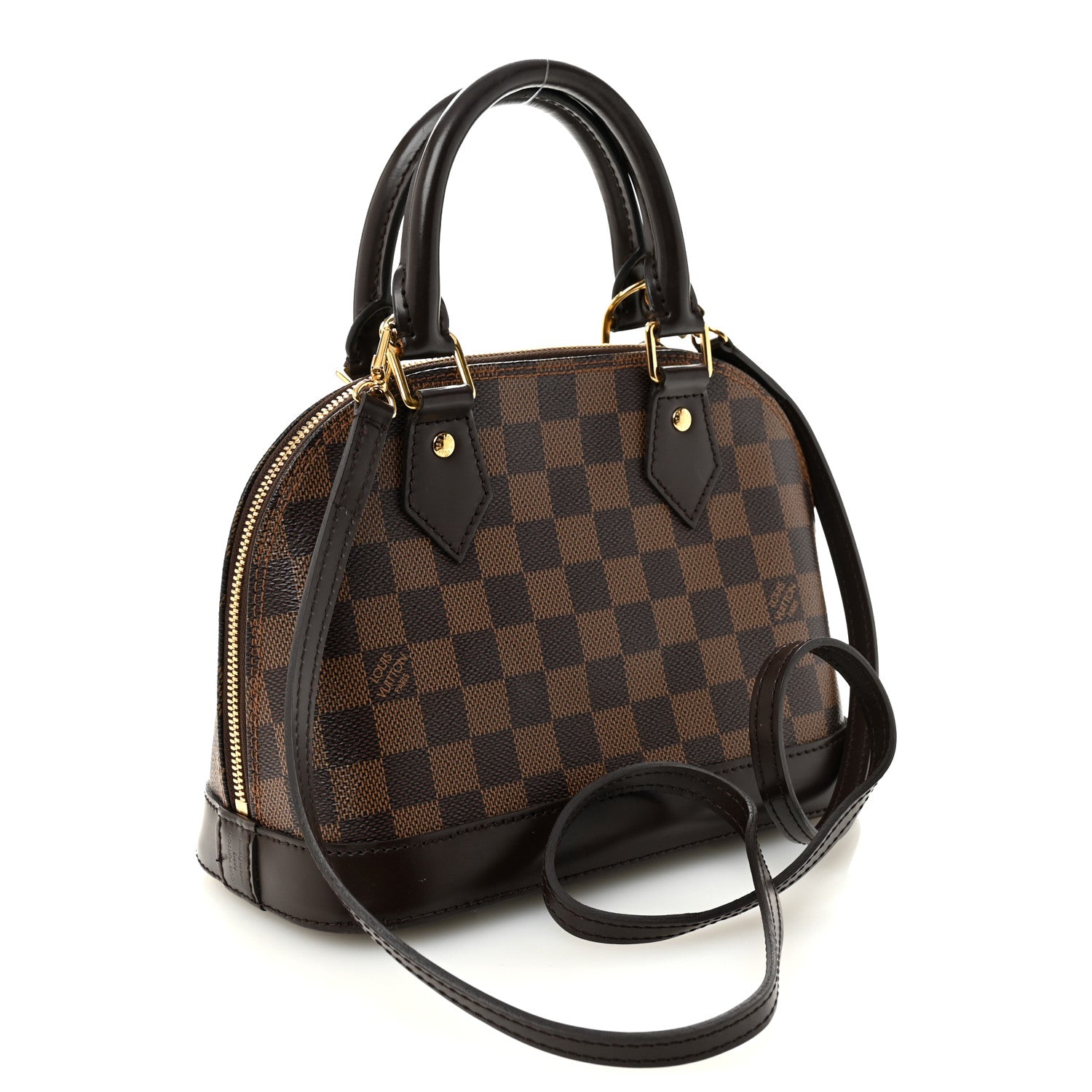 Louis Vuitton Damier Ebene Alma BB 3 of 9