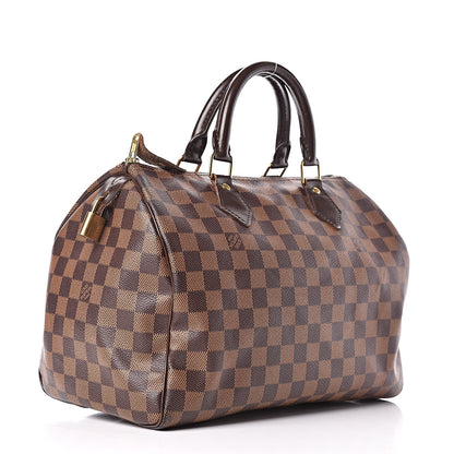 Louis Vuitton Damier Ebene Speedy 30 3 of 11