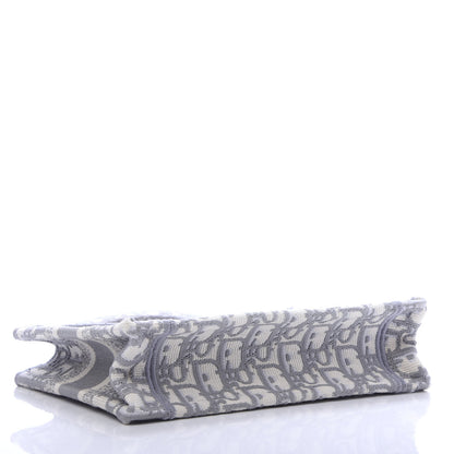 Christian Dior Oblique Mini Book Tote Grey Multicolor 4 of 9
