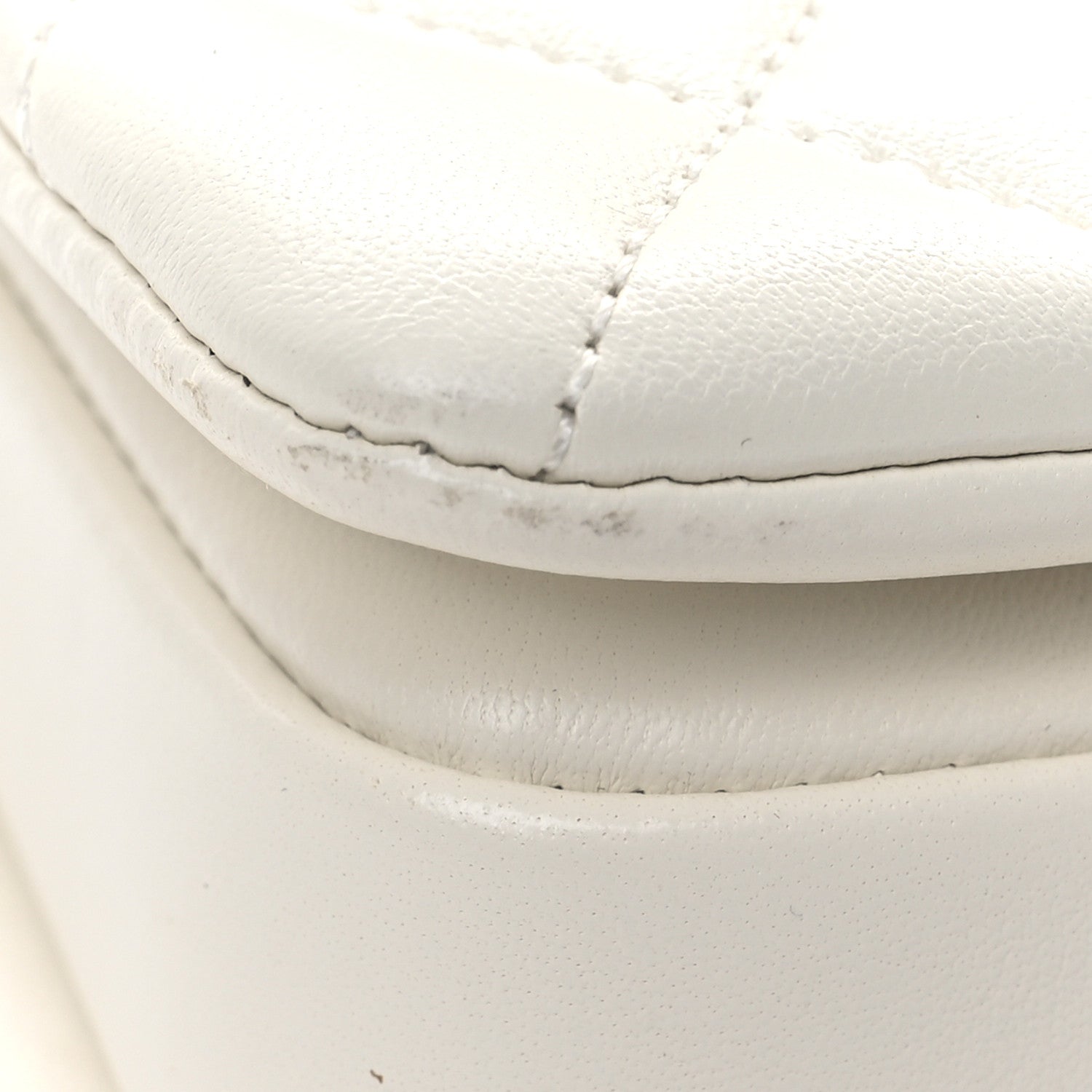 Chanel Lambskin Quilted Mini Trendy CC Dual Handle Flap Bag White 9 of 13