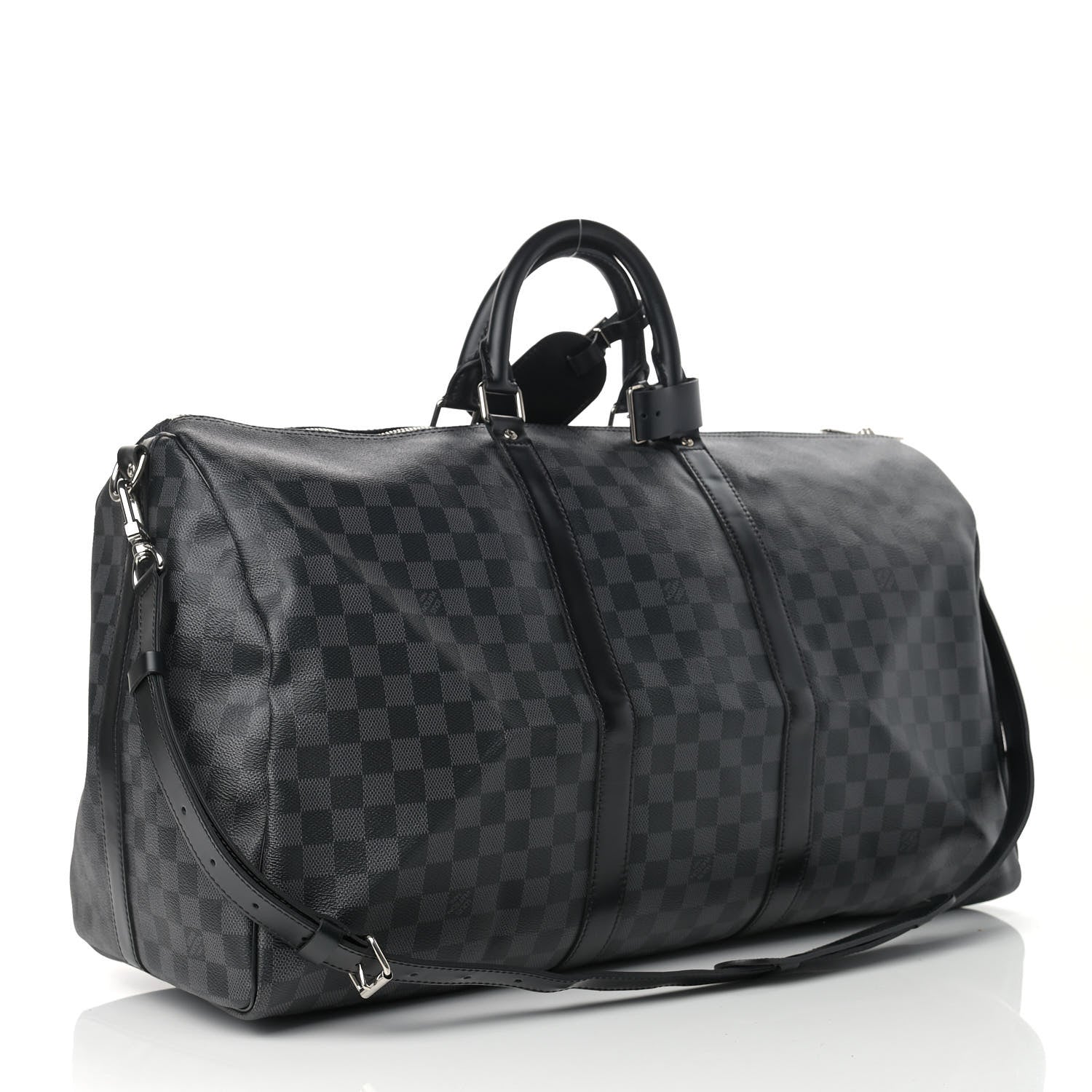 Louis Vuitton Damier Graphite Keepall Bandouliere 55 3 of 9