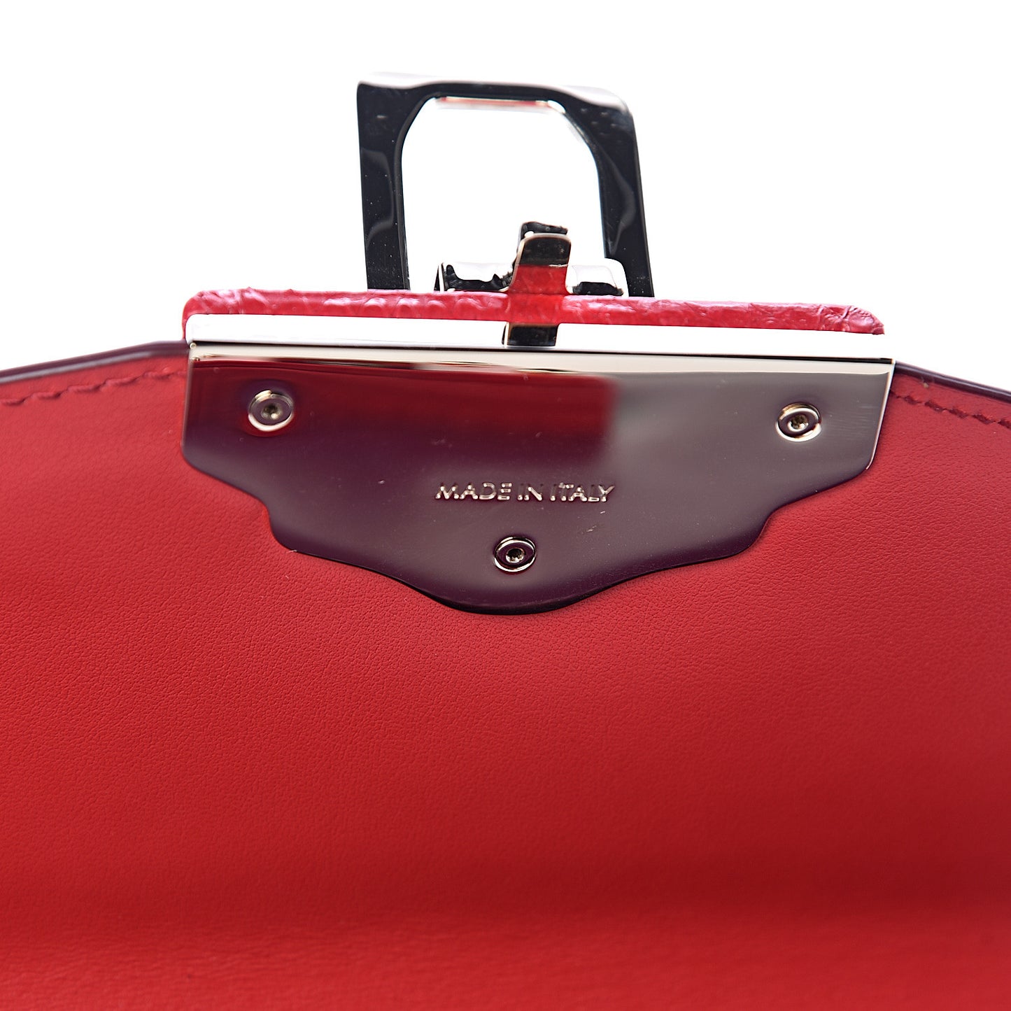 Calfskin Ayers Lucia Shoulder Bag Ghiaccio Mosto