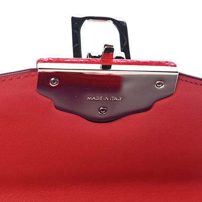 Dolce & Gabbana Calfskin Ayers Lucia Shoulder Bag Ghiaccio Mosto 6 of 11