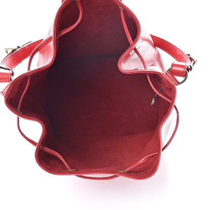 Louis Vuitton Epi Petit Noe Castillan Red 5 of 11