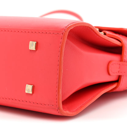 Delvaux Calfskin Mini Tempete Satchel Red 8 of 18