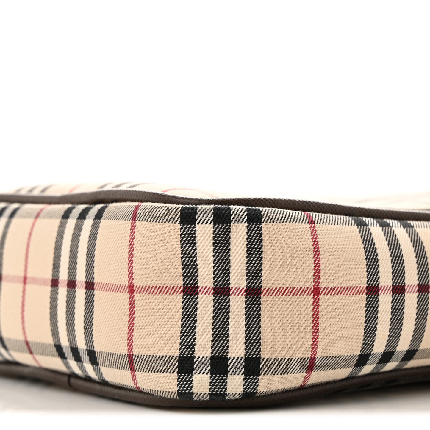 Vintage Check Small Messenger Dark Brown