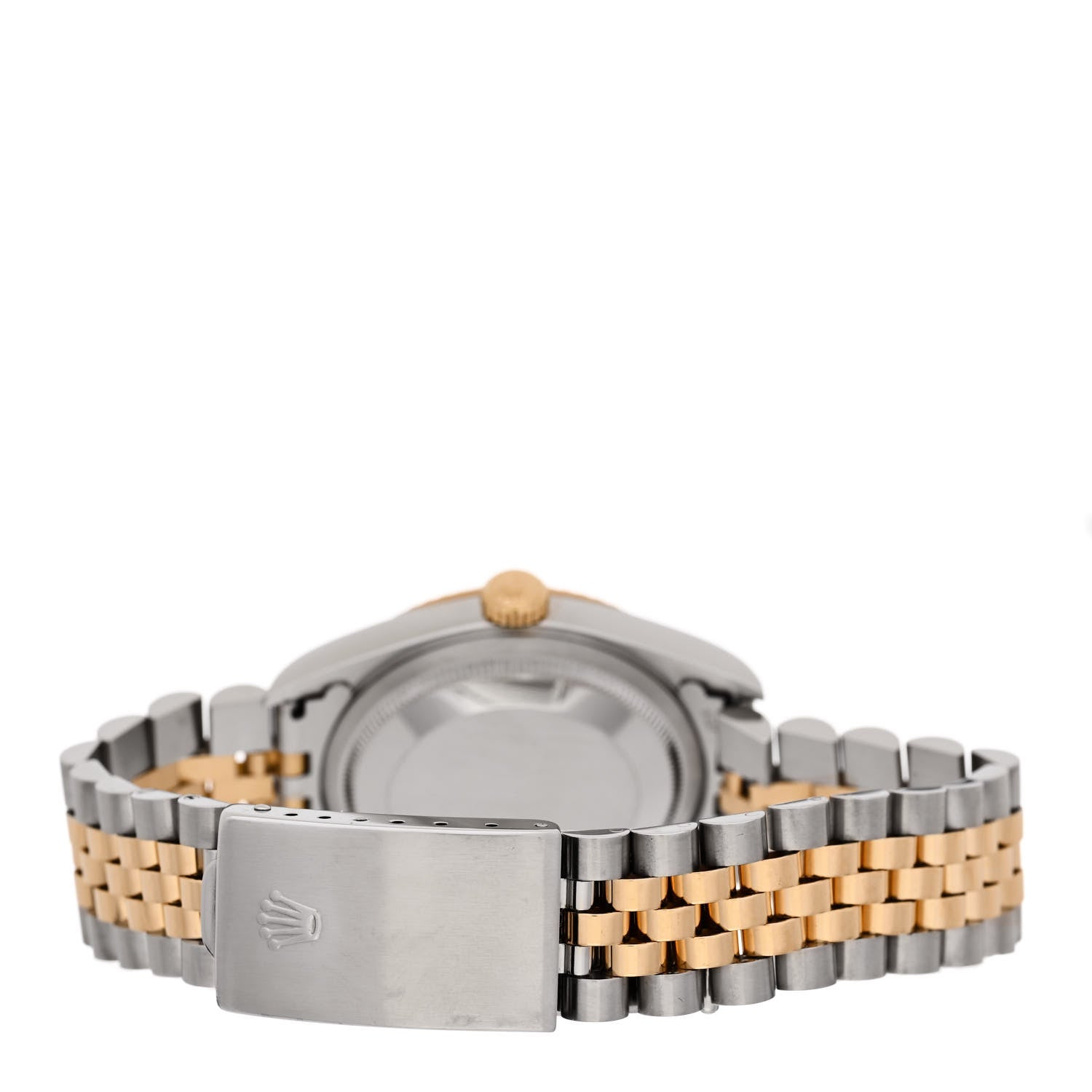 Rolex Stainless Steel 18K Yellow Gold Diamond 36mm Oyster Perpetual Datejust Watch Champagne 16233 3 of 4