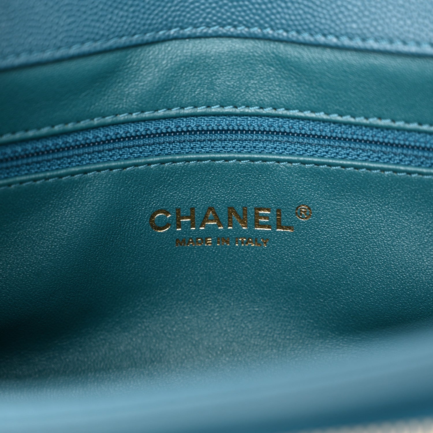 Chanel Caviar Quilted Small Business Affinity Flap Blue 6 of 11