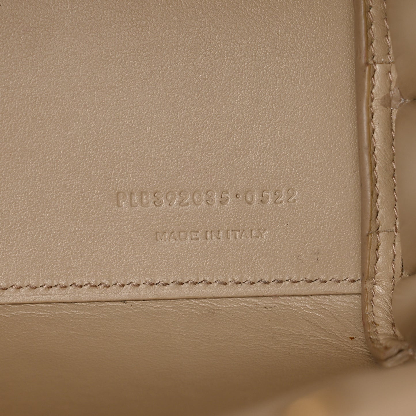 Grained Calfskin Nano Sac De Jour Sea Salt