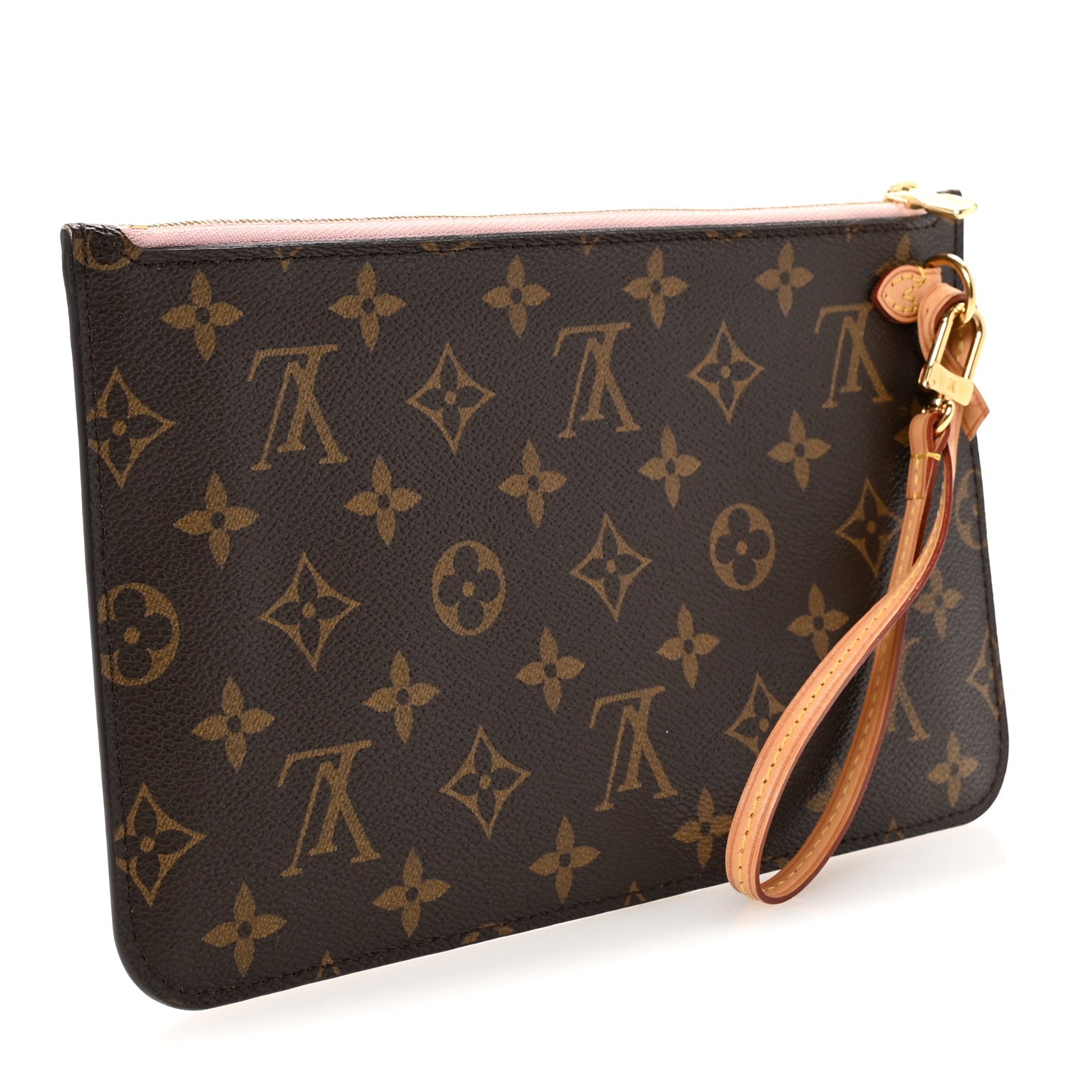 Louis Vuitton Monogram Neverfull MM GM Pochette Rose Ballerine 3 of 6