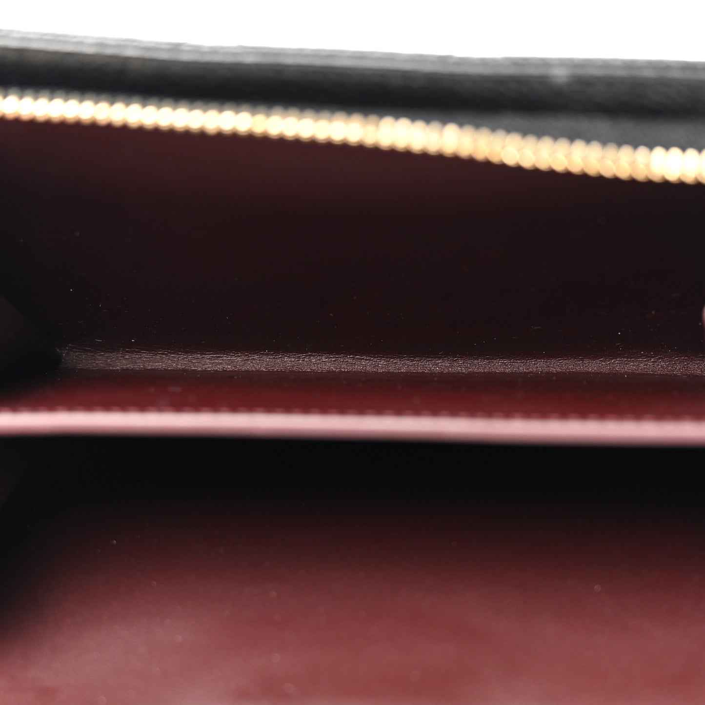 Caviar Quilted Zipped Pocket Wallet Black