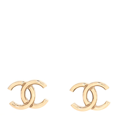 Chanel Metal CC Earrings Gold 1 of 4