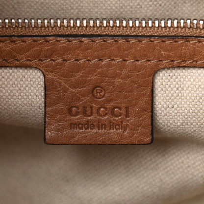 Gucci Pebbled Calfskin Medium Miss GG Top Handle Bag Light Cuir 6 of 12