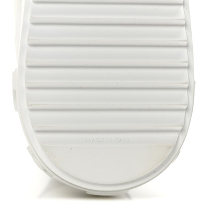 Louis Vuitton Lambskin Embossed Monogram Time Out Sneakers 37 White 7 of 10