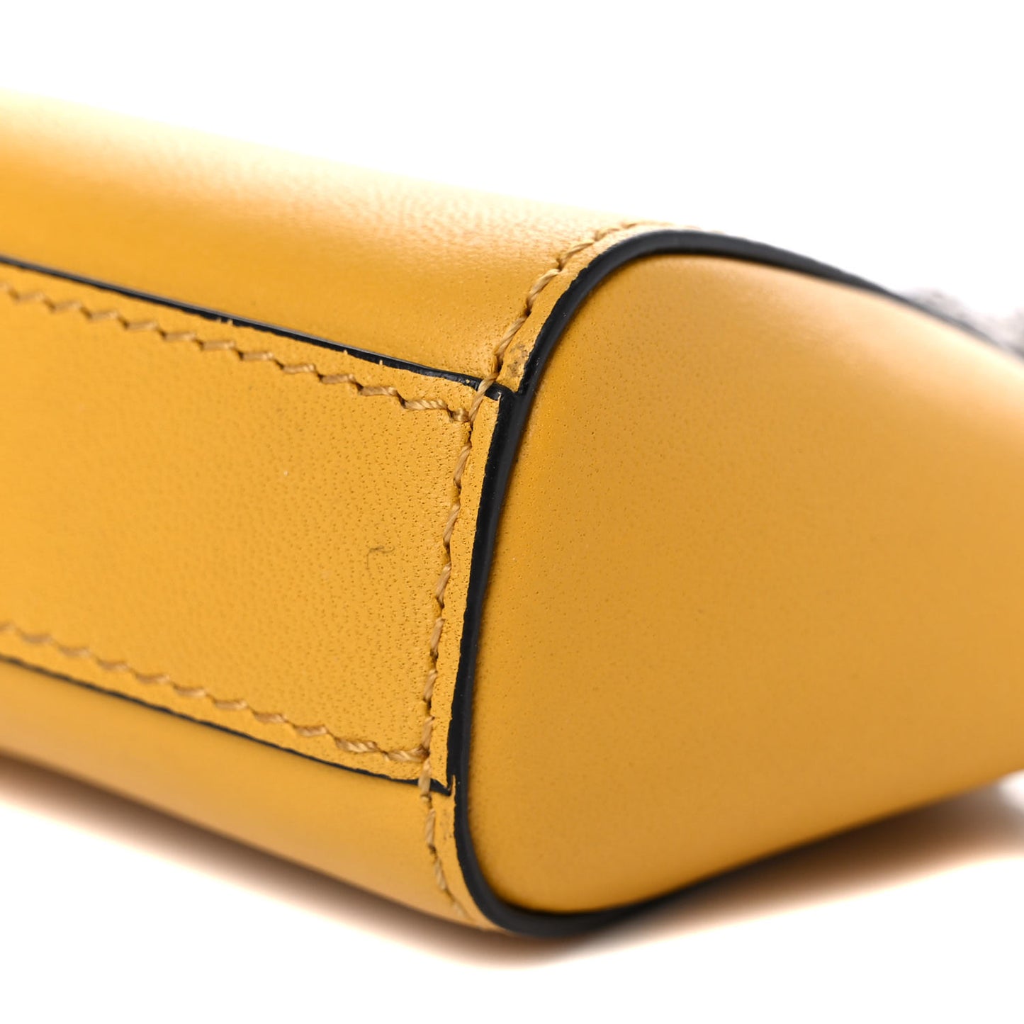 Lambskin Baby Antigona Dark Yellow