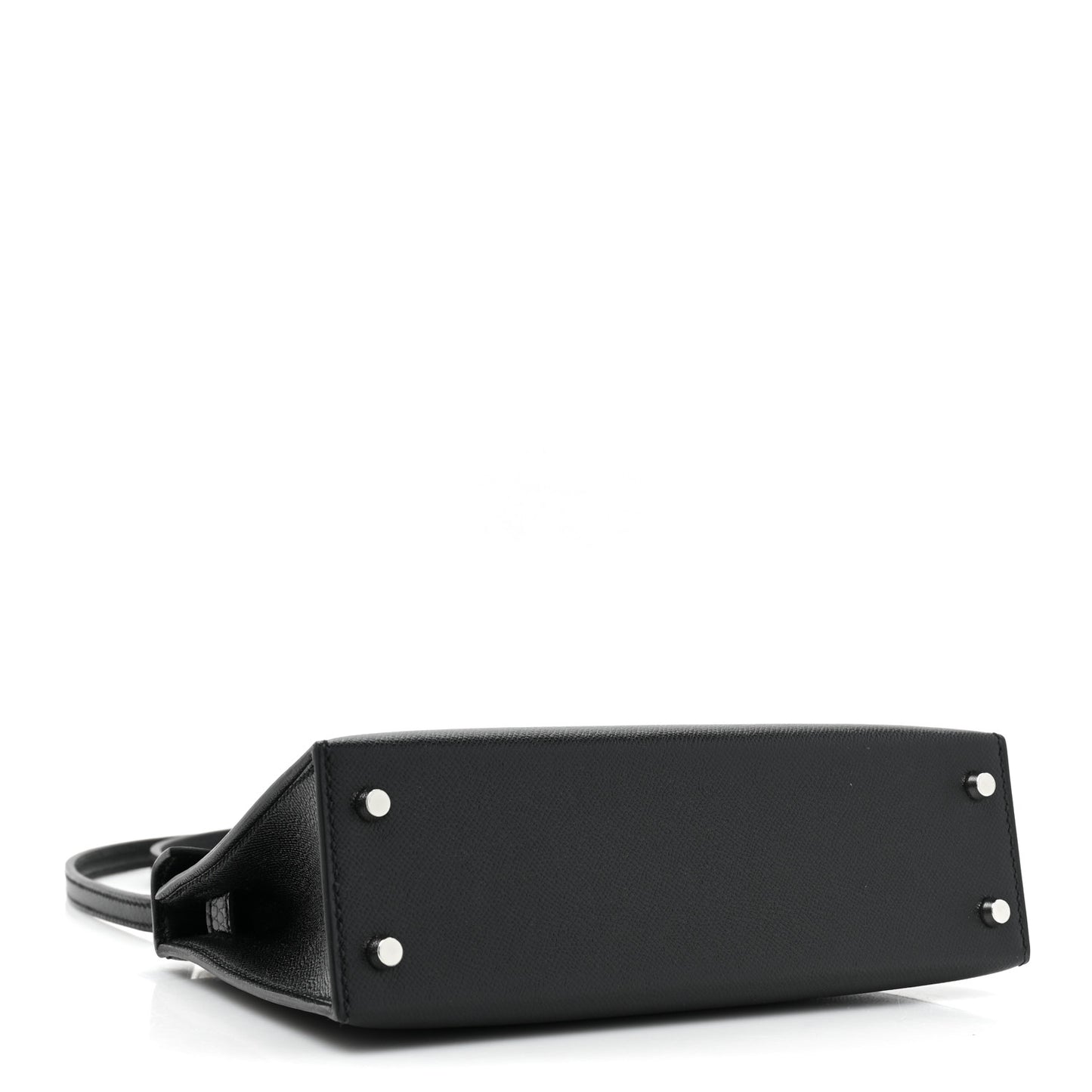 Madame Calfskin Lizard Mini Kelly Sellier Touch 20 Black