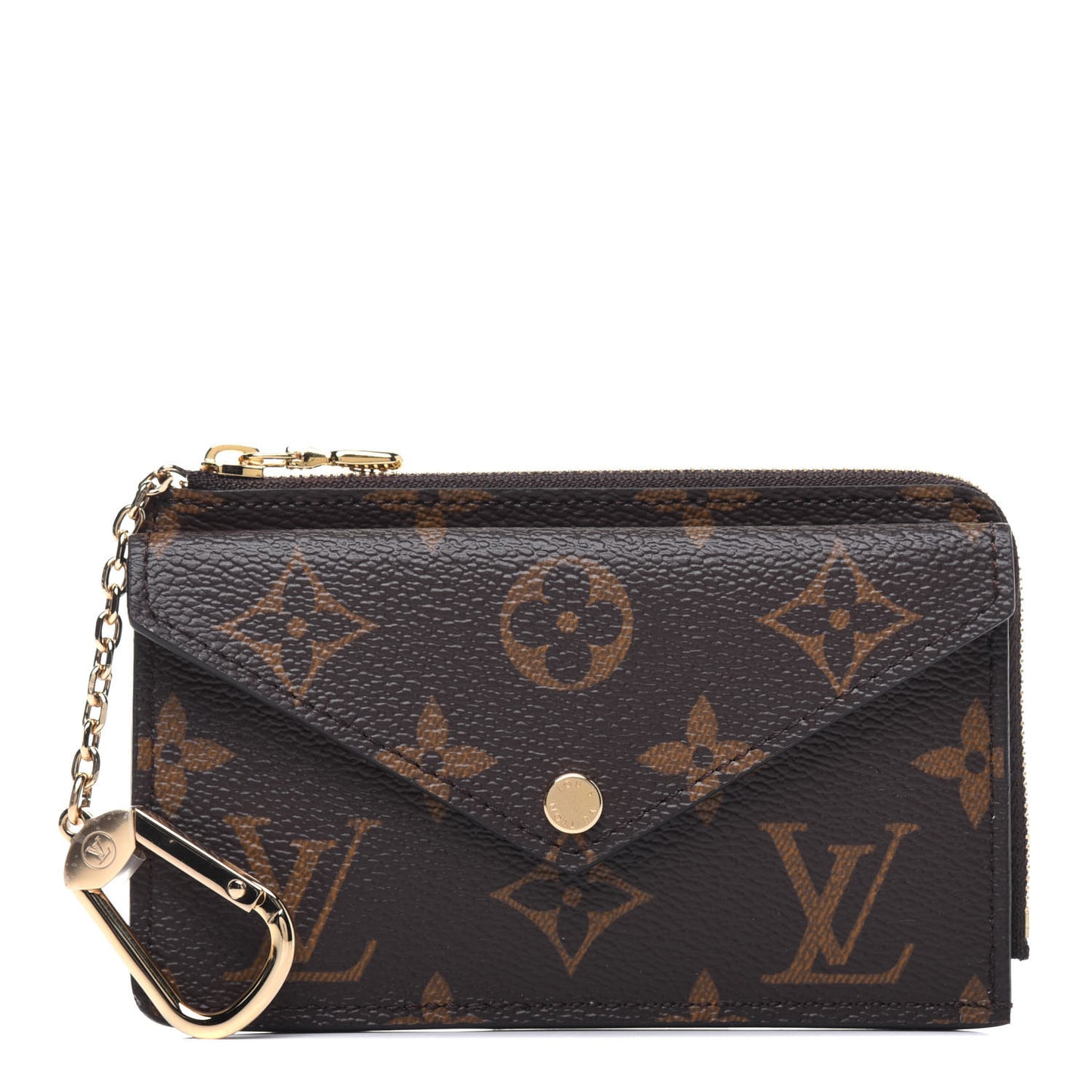 Monogram Recto Verso Card Holder Black