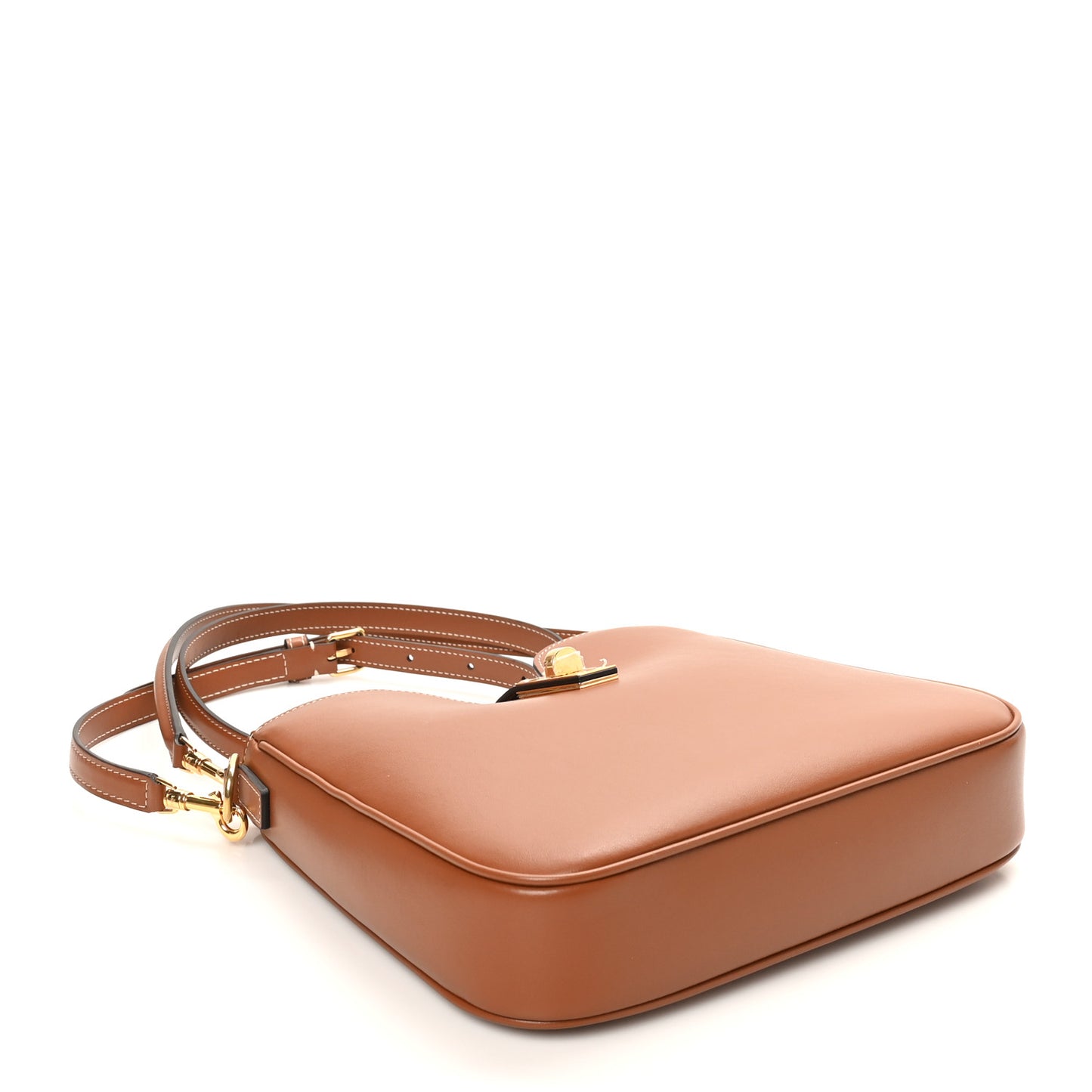 Smooth Calfskin Small Camille 16 Soft Bag Tan