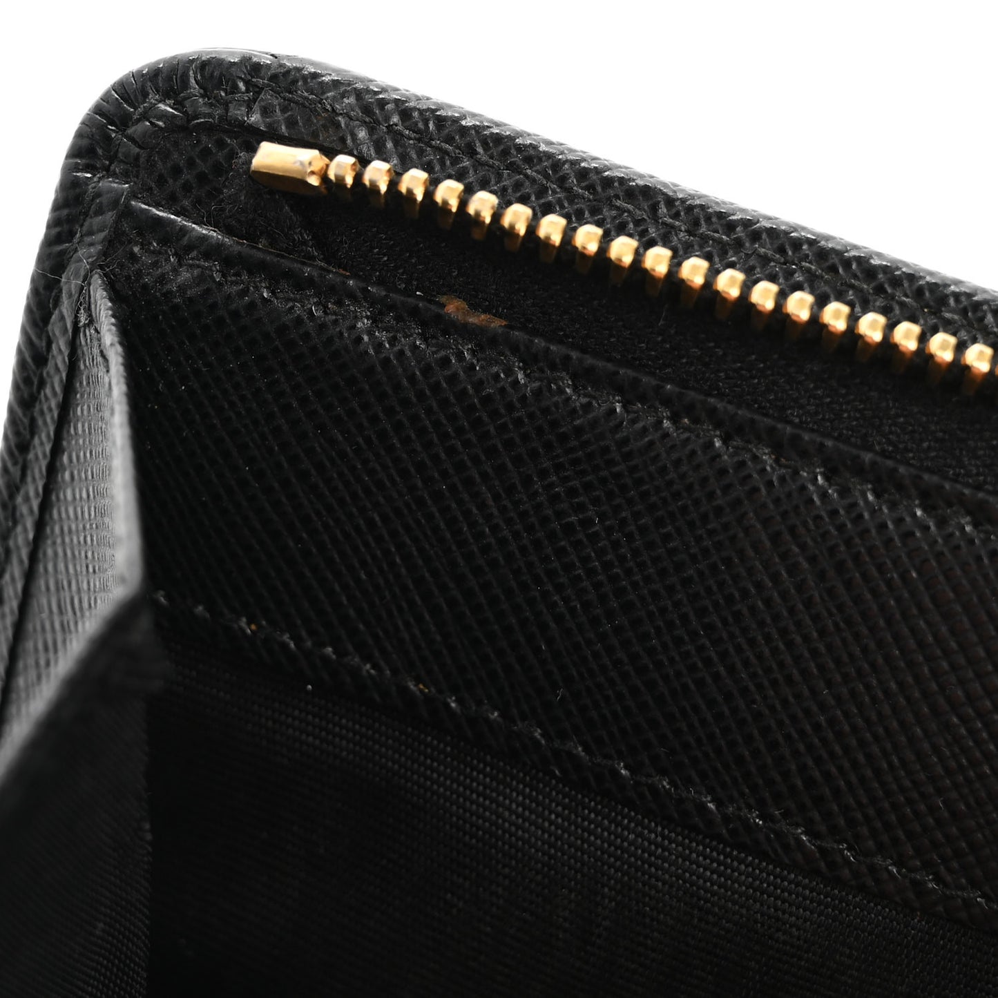 Saffiano Metal Compact Wallet Black