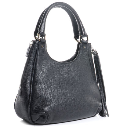 Chanel Leather Tassel Hobo Black 3 of 7
