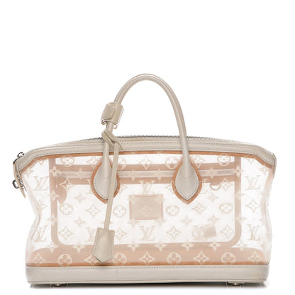 Louis Vuitton Monogram Transparence Lockit East-West White 1 of 10