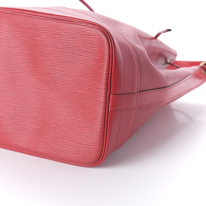 Louis Vuitton Epi Noe Castillan Red 7 of 9