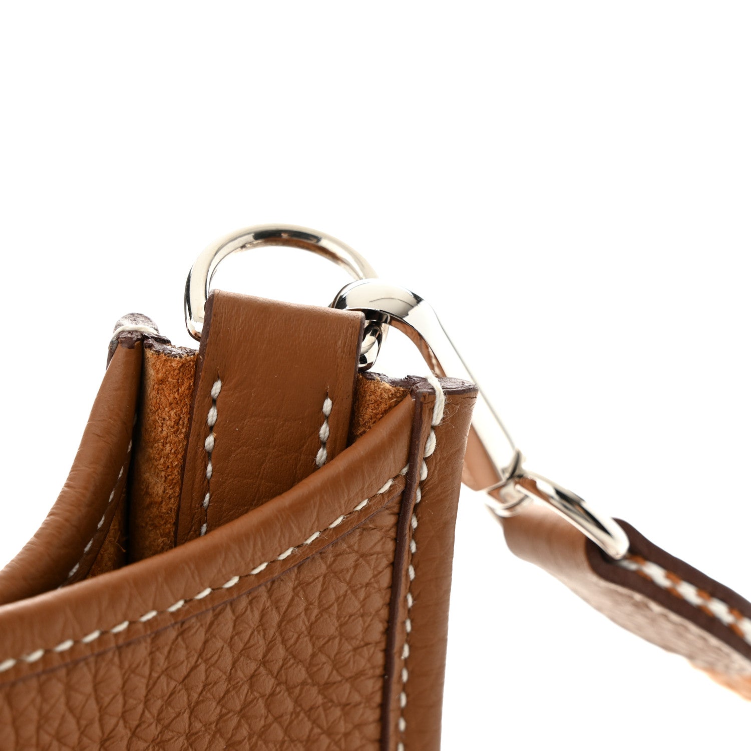 Hermes Taurillon Maurice Amazone Evelyne TPM Gold White 11 of 13