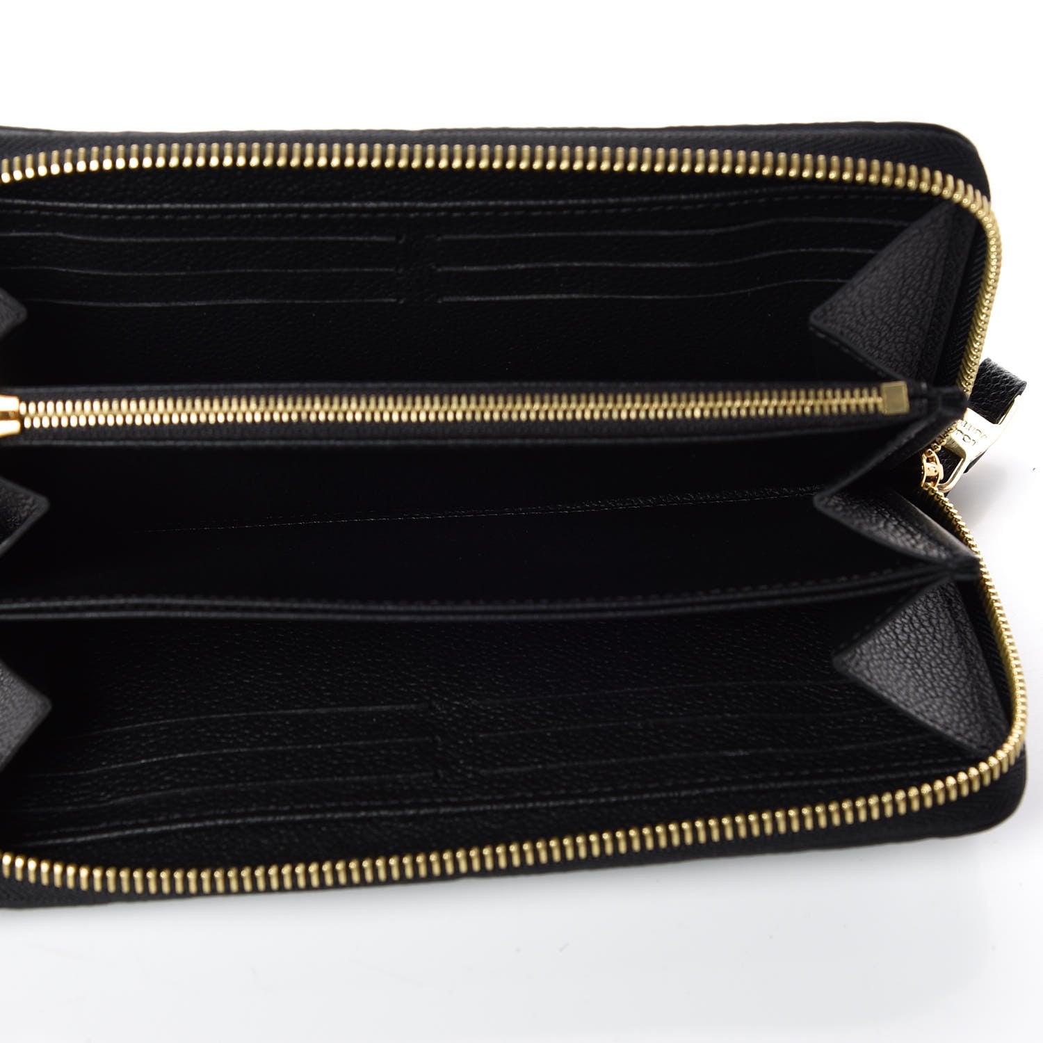 Louis Vuitton Empreinte Zippy Wallet Black 5 of 9