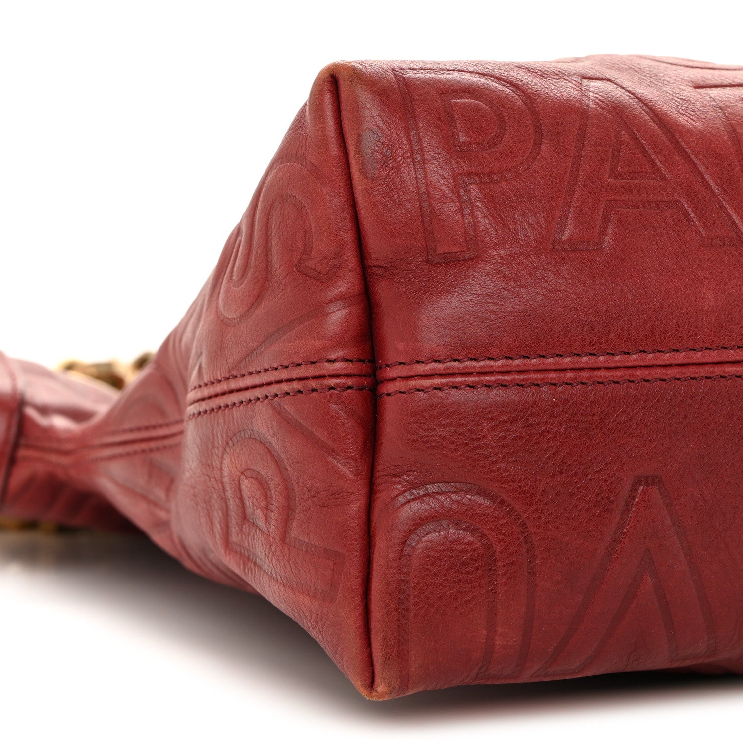 Louis Vuitton Monogram Paris Souple Whisper PM Burgundy 9 of 14