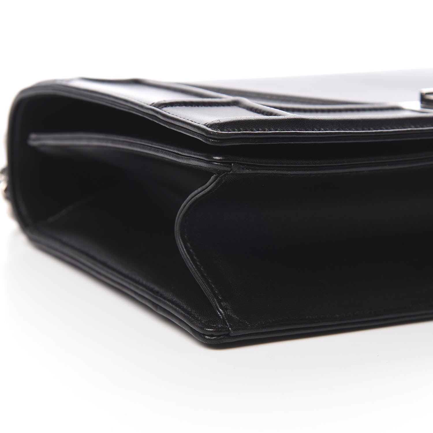 Christian Dior Lambskin Medium Diorama Flap Bag Black 10 of 17