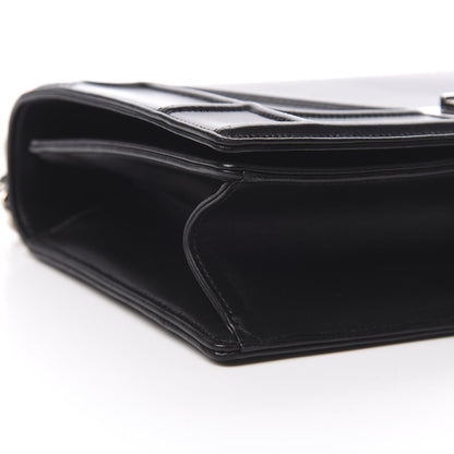 Christian Dior Lambskin Medium Diorama Flap Bag Black 10 of 17