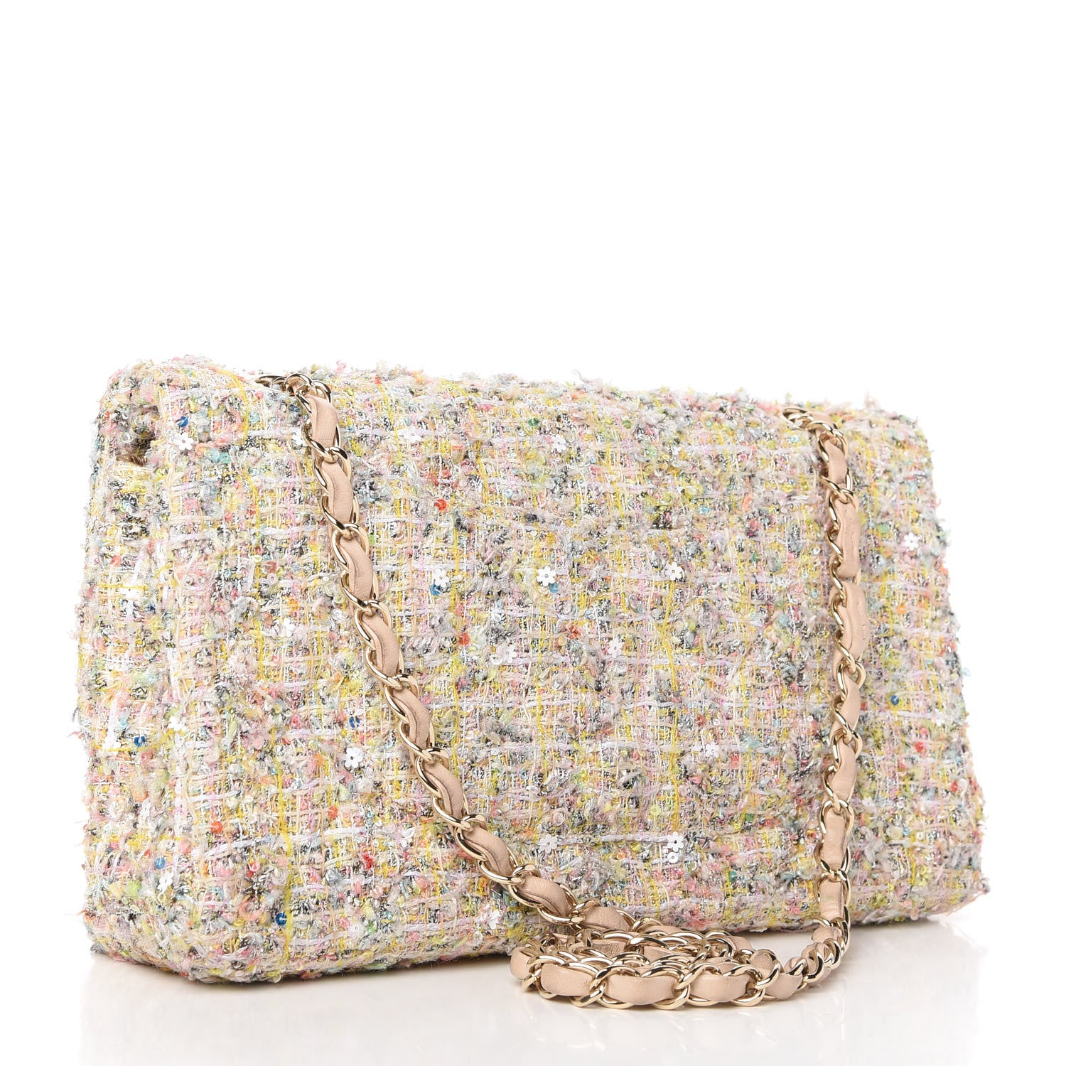 Chanel Tweed Garden Party 2.55 Reissue 225 Flap Multicolor 3 of 13