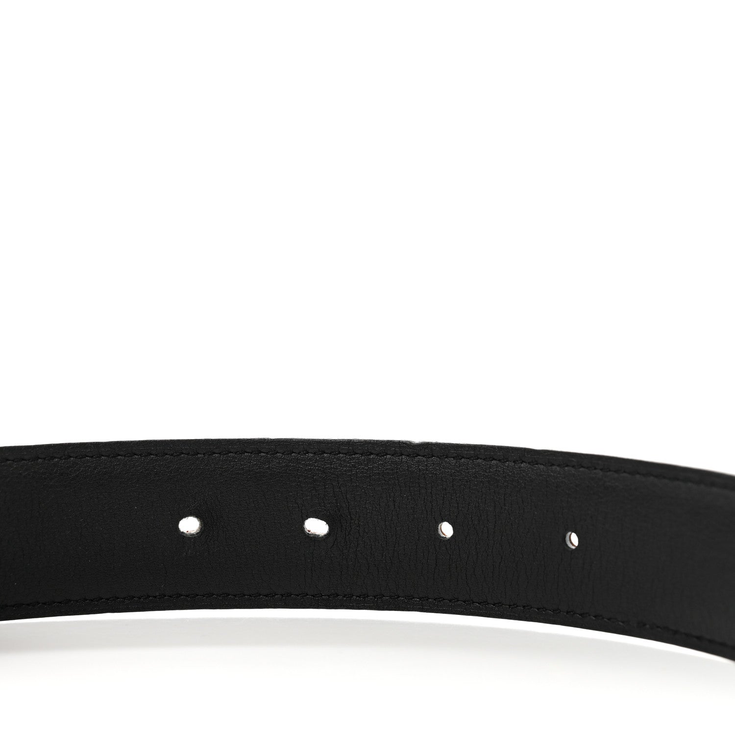Hermes Epsom Swift 32mm Martelee H Belt 95 Gold Black 3 of 7
