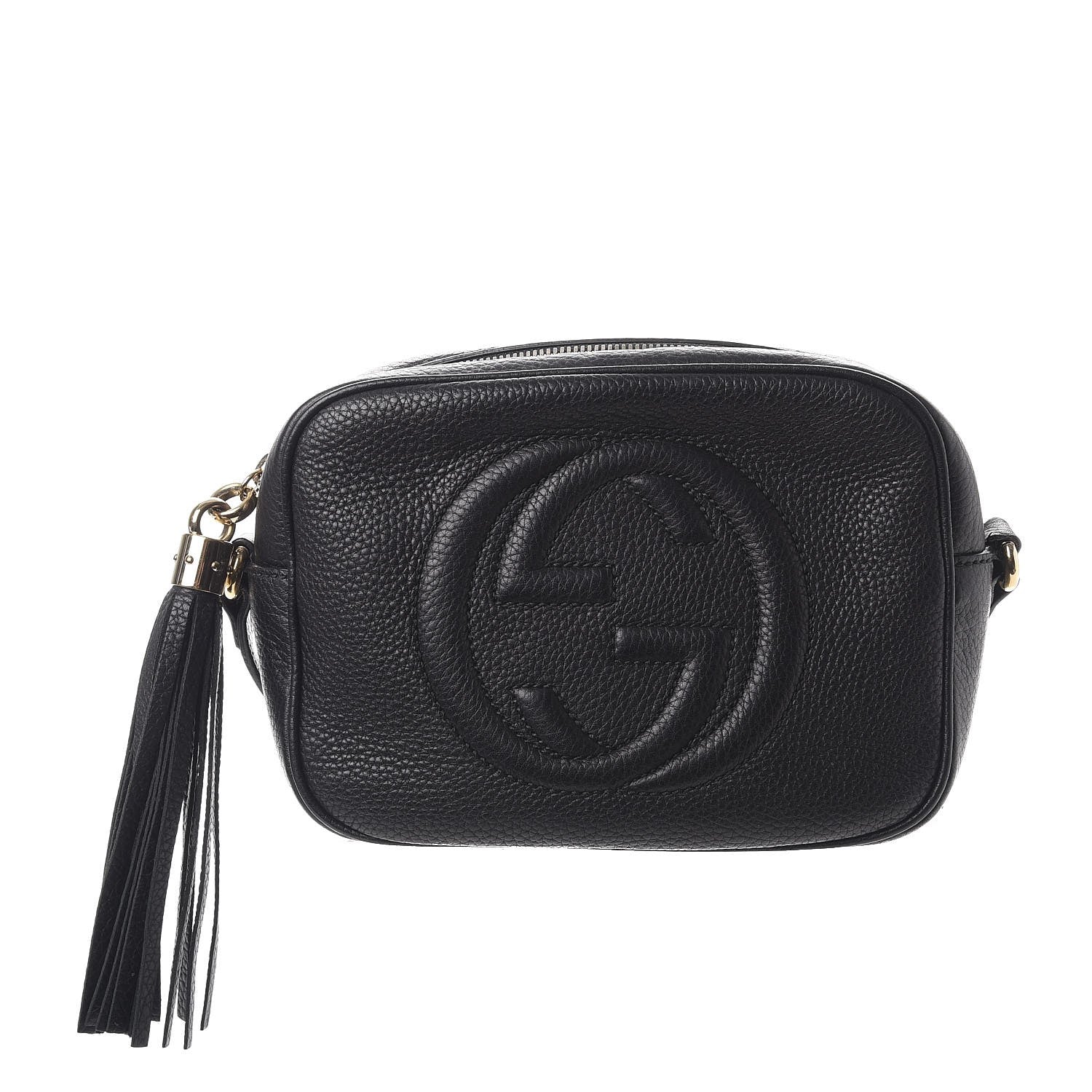 Gucci Pebbled Calfskin Small Soho Disco Bag Black 1 of 10
