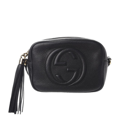 Gucci Pebbled Calfskin Small Soho Disco Bag Black 1 of 10