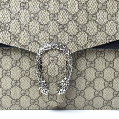 Gucci GG Supreme Monogram Medium Dionysus Shoulder Bag Black 15 of 17