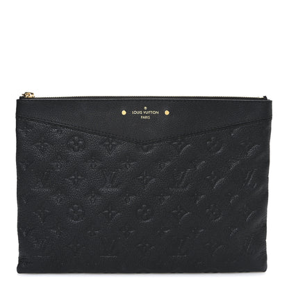 Louis Vuitton Empreinte Daily Pouch Black 1 of 6