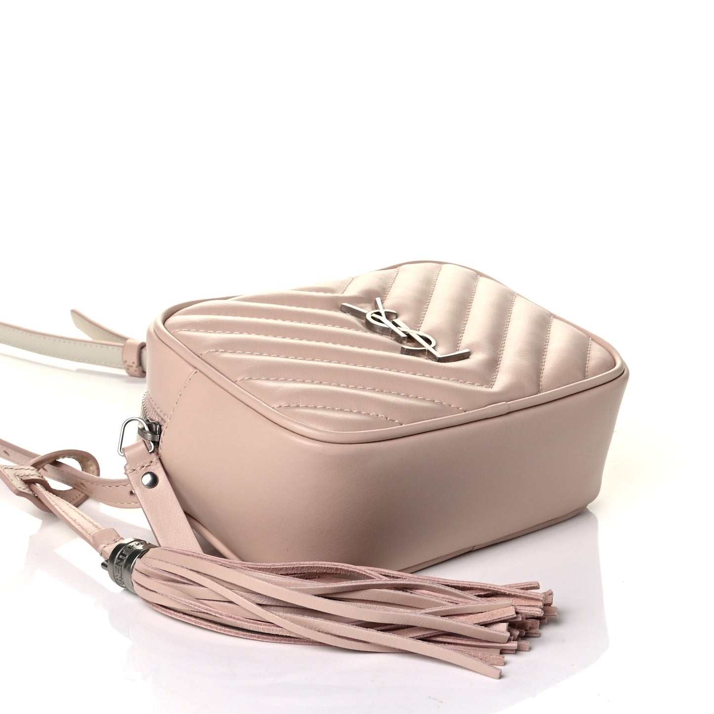 Calfskin Matelasse Monogram Lou Belt Bag Marble Pink