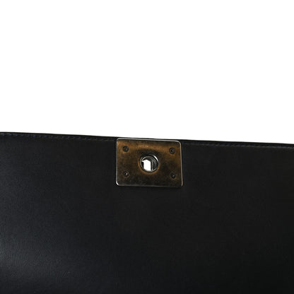 Chanel Patent New Medium Boy Reverso Flap Black 14 of 15