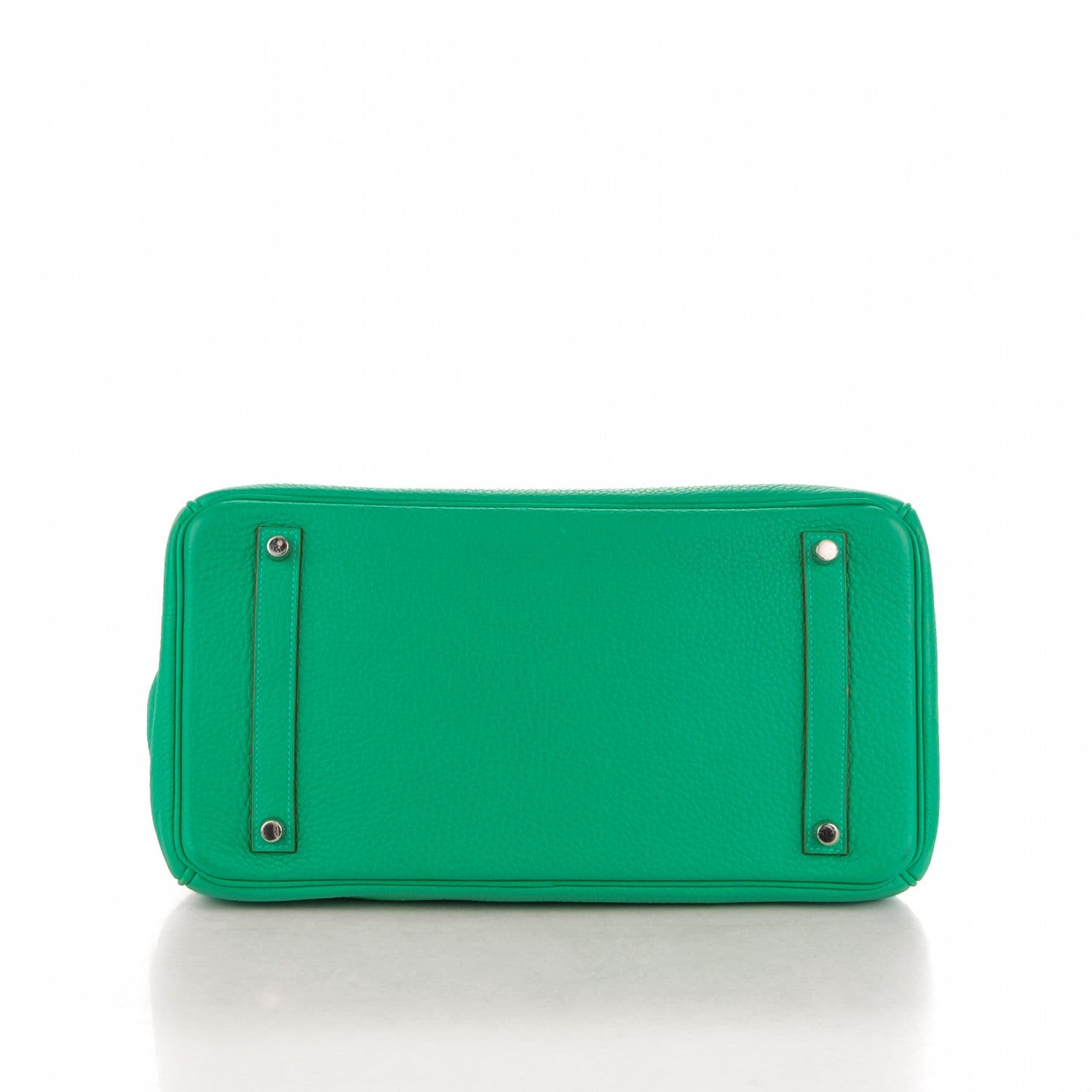 Hermes Taurillon Clemence Birkin 35 Menthe 7 of 28