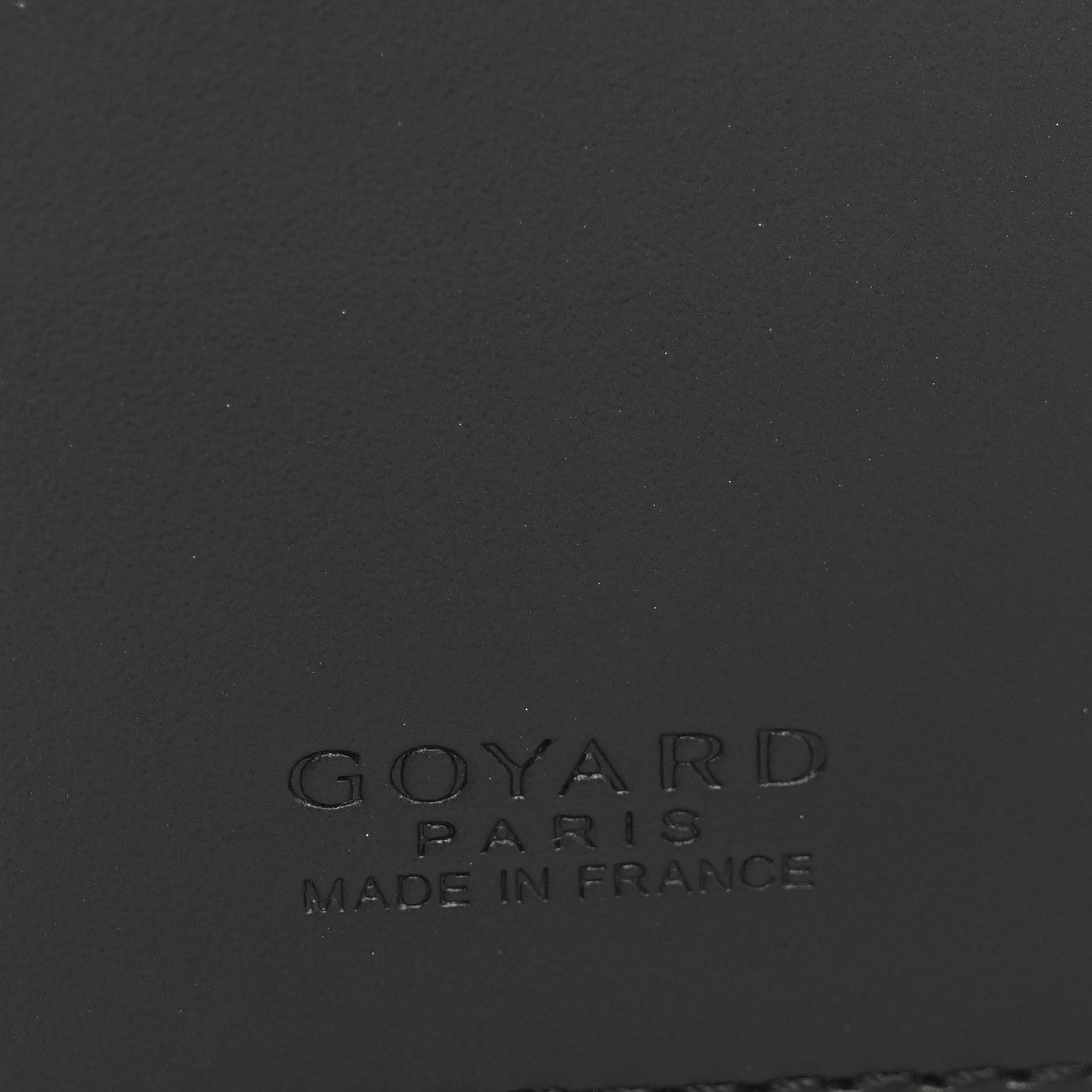 Goyard Goyardine Bi-Fold Victoire PM Wallet Black 6 of 8