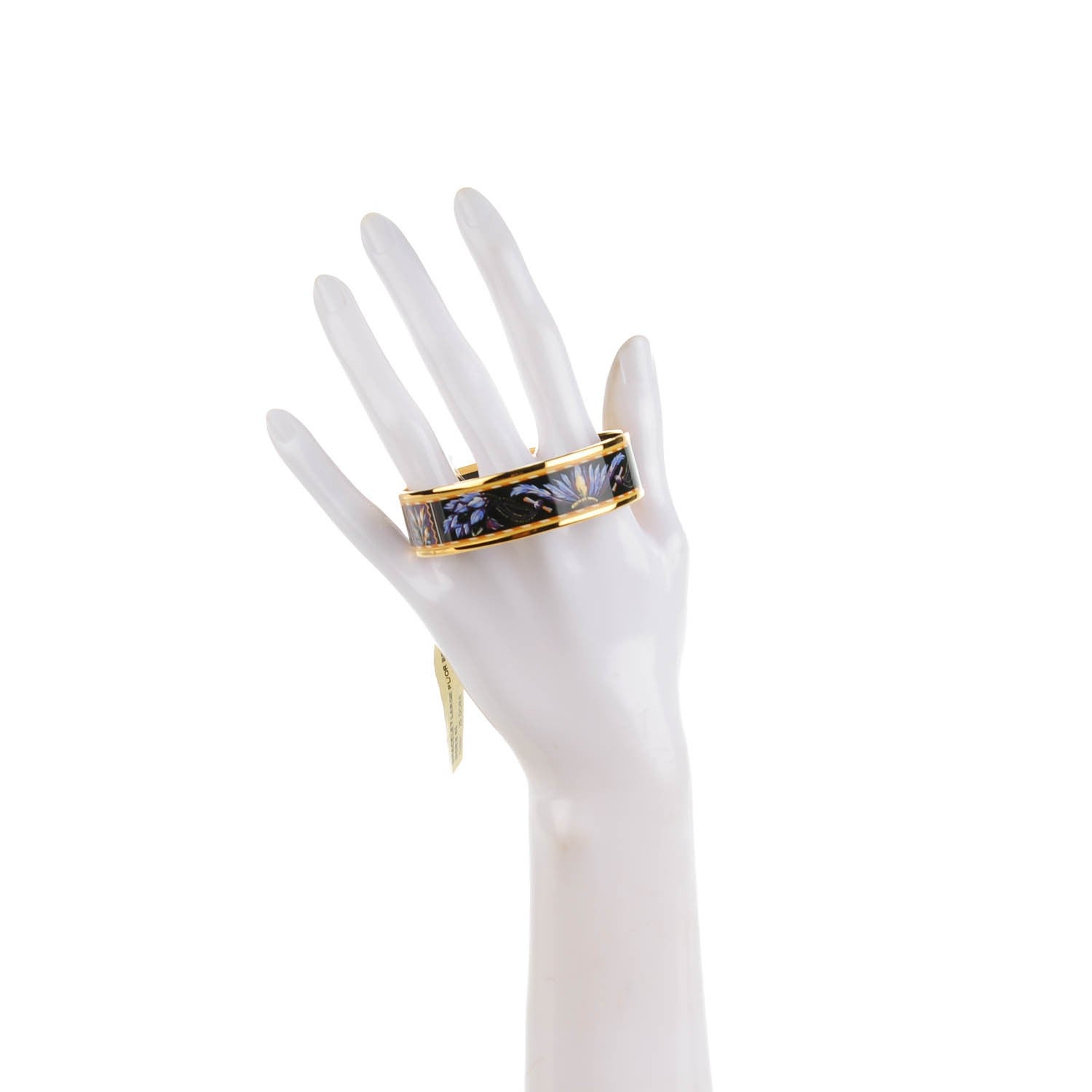 Hermes Enamel Printed Medium Brazil Bracelet 65 2 of 5