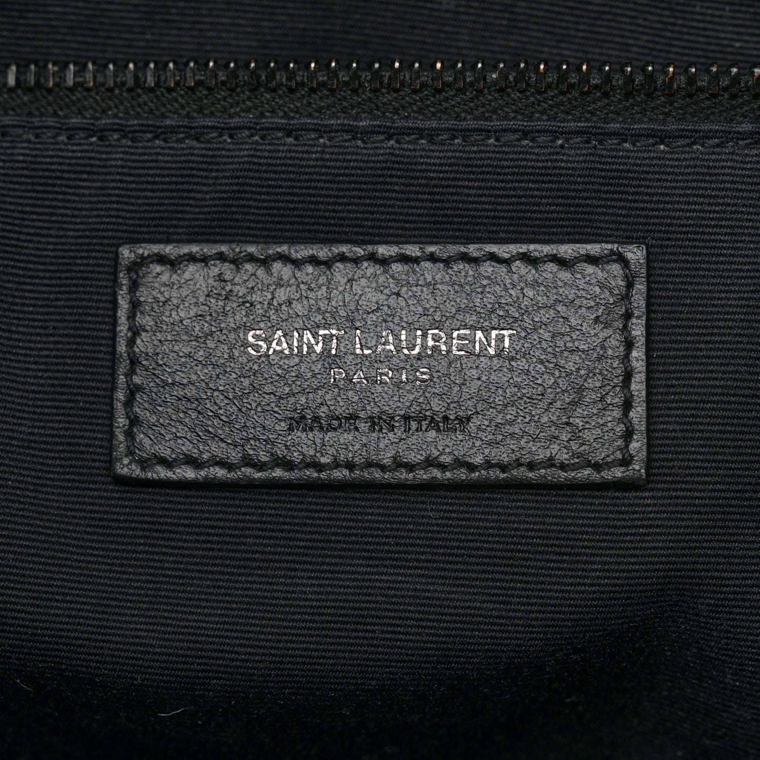 Saint Laurent Crinkled Calfskin Matelasse Monogram Large Niki Shopper Tote Black 6 of 14