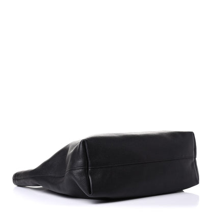 Prada Vitello Daino Shopping Tote Black 3 of 10