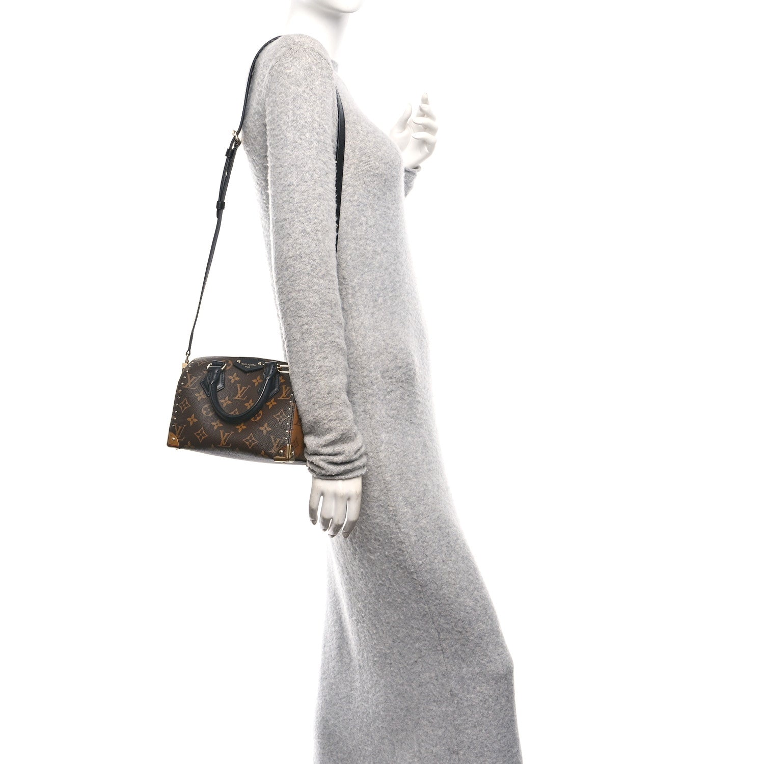 Louis Vuitton Reverse Monogram Speedy Trunk 20 2 of 10